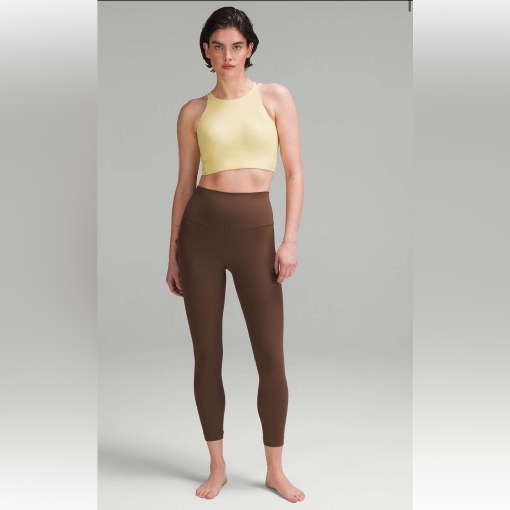 Lululemon Align Ribbed High-Rise Pant 25” Java - Picture 15 of 16